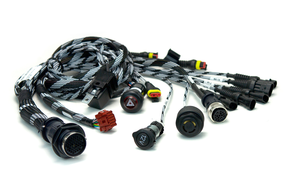 Cablaggio sotto cabina